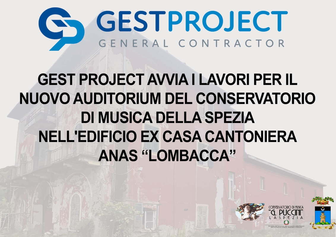 Auditorium annuncio lavori